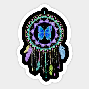 Butterfly Dreamcatcher Sticker